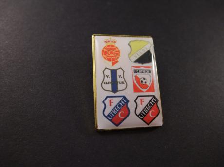 FC Utrecht voetbalclub, de historie van de club ( logo's)